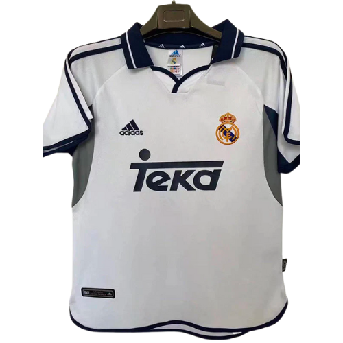 REAL MADRID HOME 2000/01 RETRO SHIRT