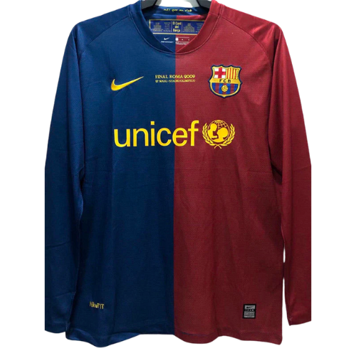 BARCELONA HOME 2008/09 LONG SLEEVE RETRO SHIRT