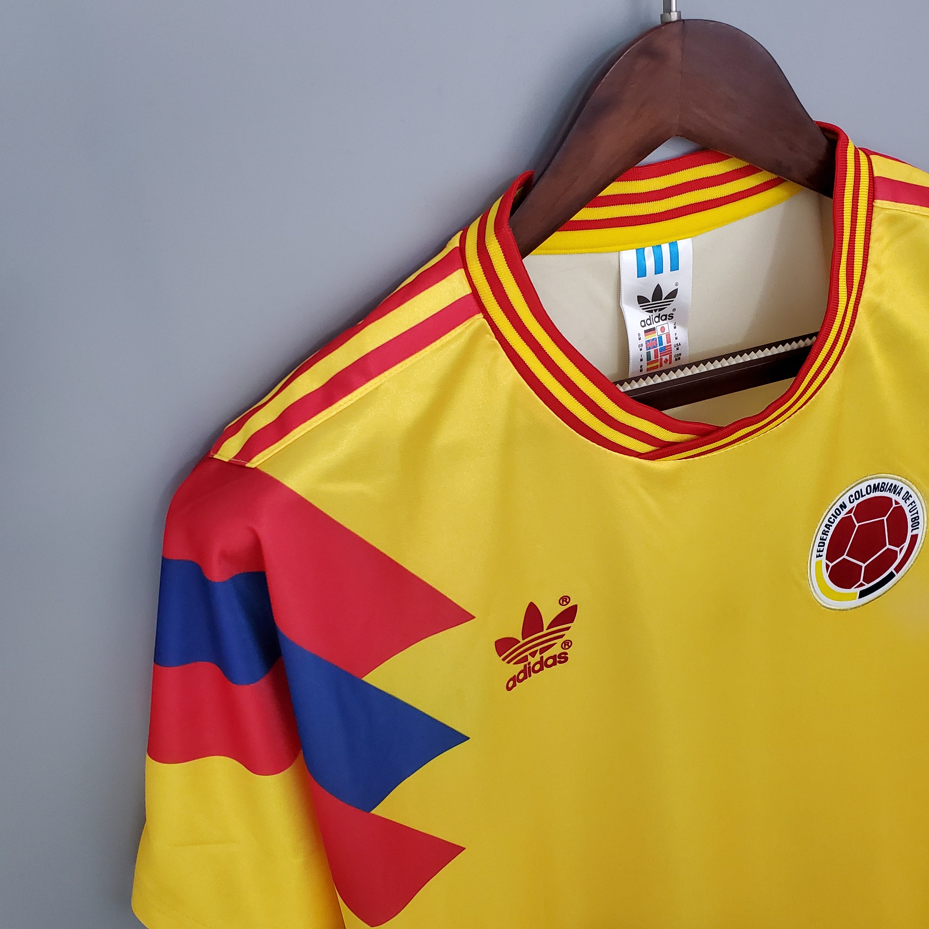 Colombia Retro Home 1990 Soccer Jerseys