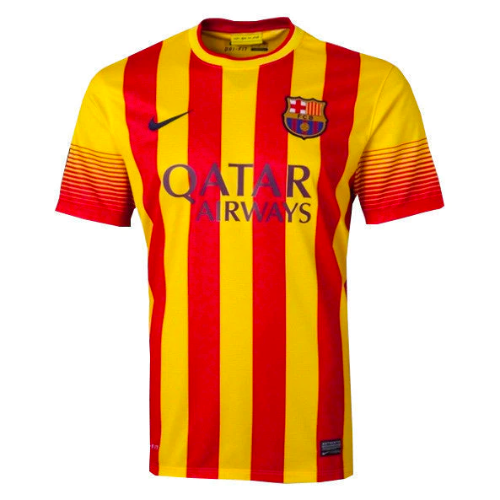 BARCELONA AWAY RETRO SHIRT 2013/14