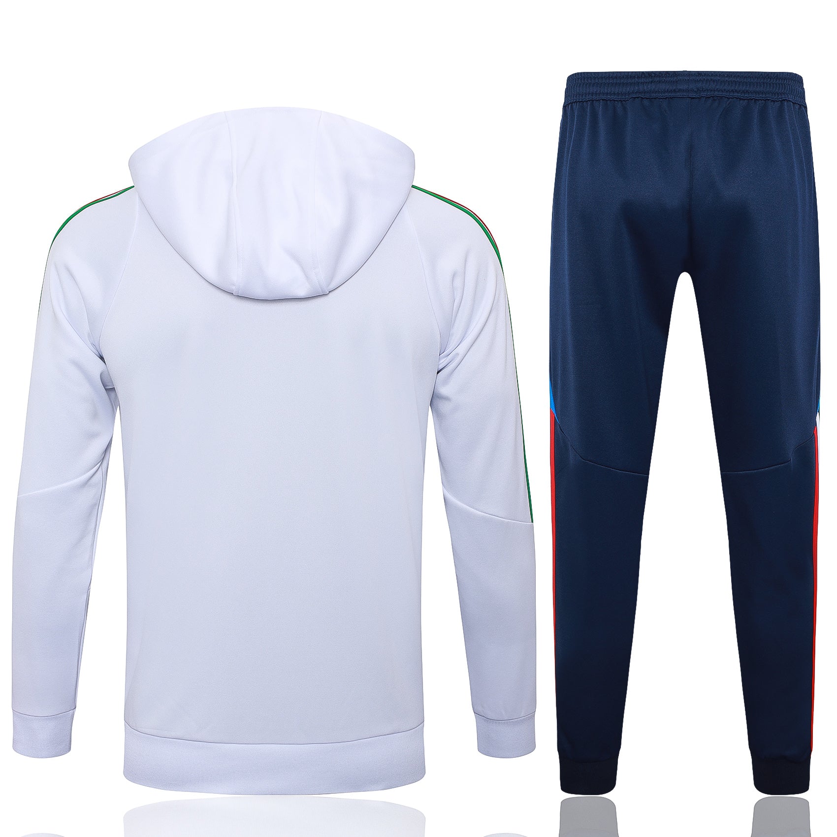 Italy White Tracksuit with Hood 2024/2025
