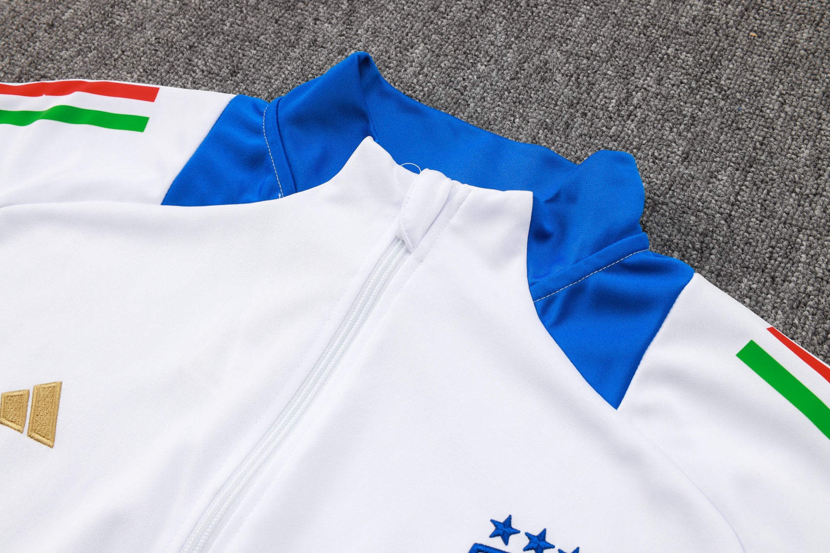 Italy White Tracksuit with Hood 2024/2025