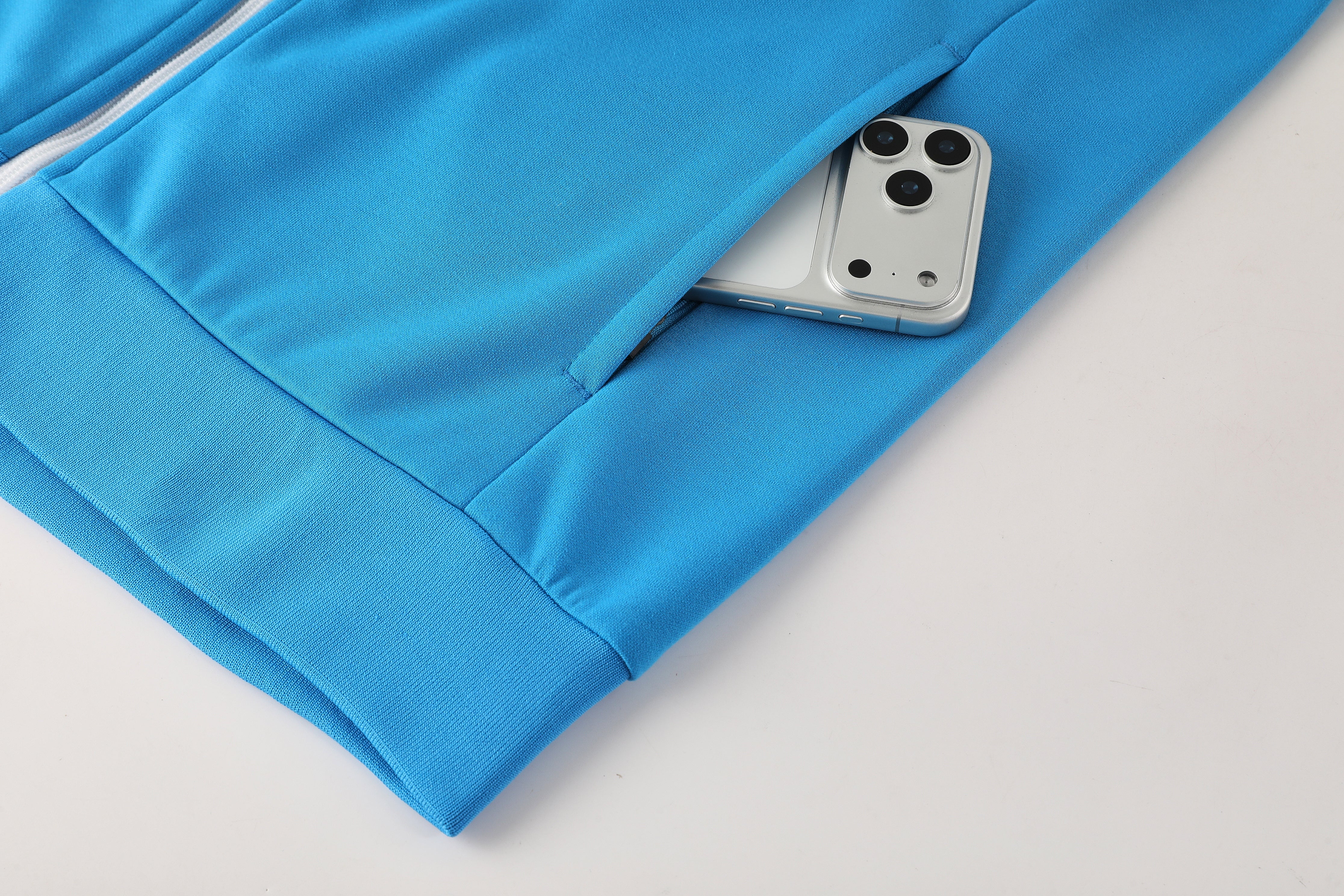 Tuta Napoli Azzurra Zip Intera