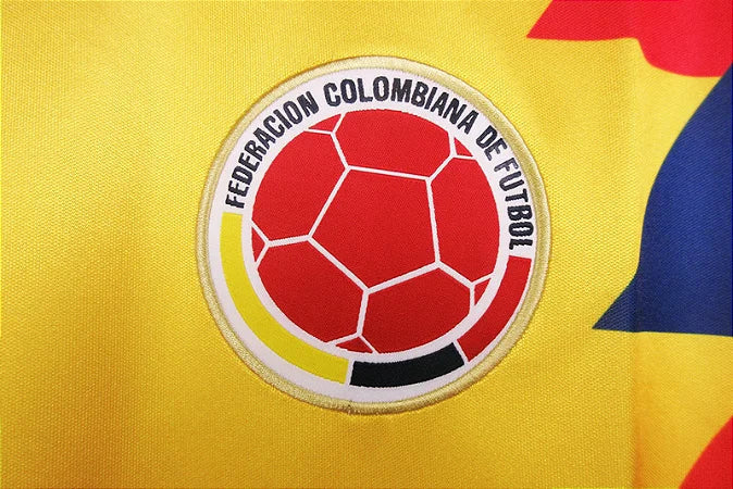 Colombia Retro Home 1990 Soccer Jerseys