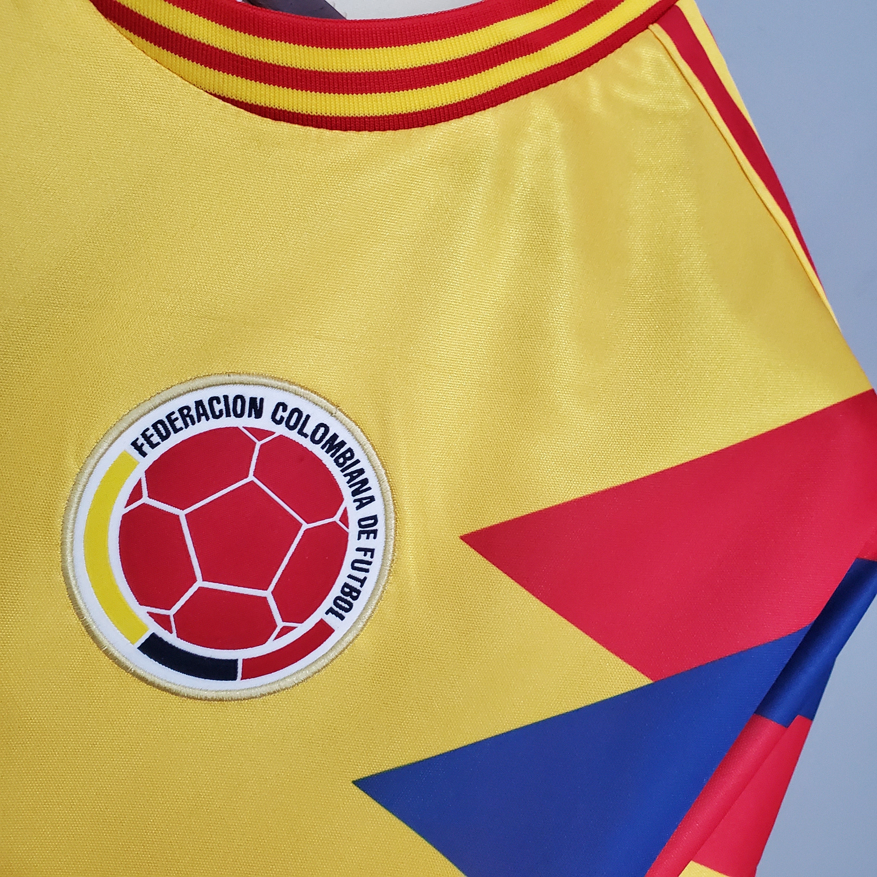 Colombia Retro Home 1990 Soccer Jerseys