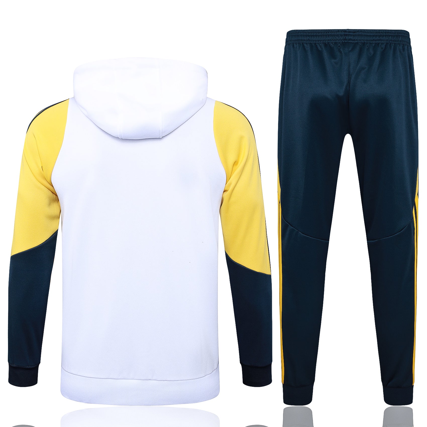 Real White Hooded Tracksuit 2024/2025