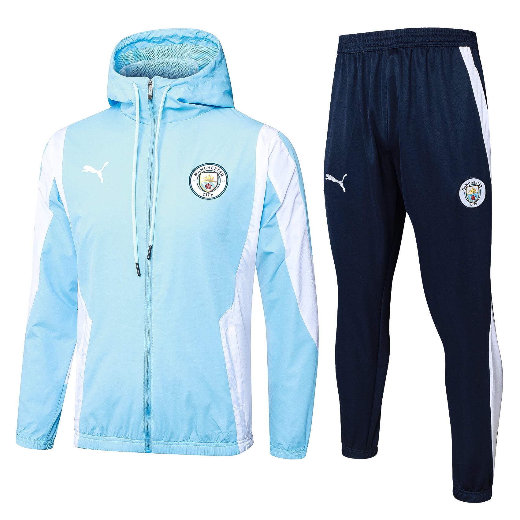Tuta Manchester City Zip Intera