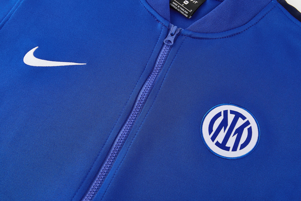 Tuta Inter 2026-27 zip intera blu chiaro