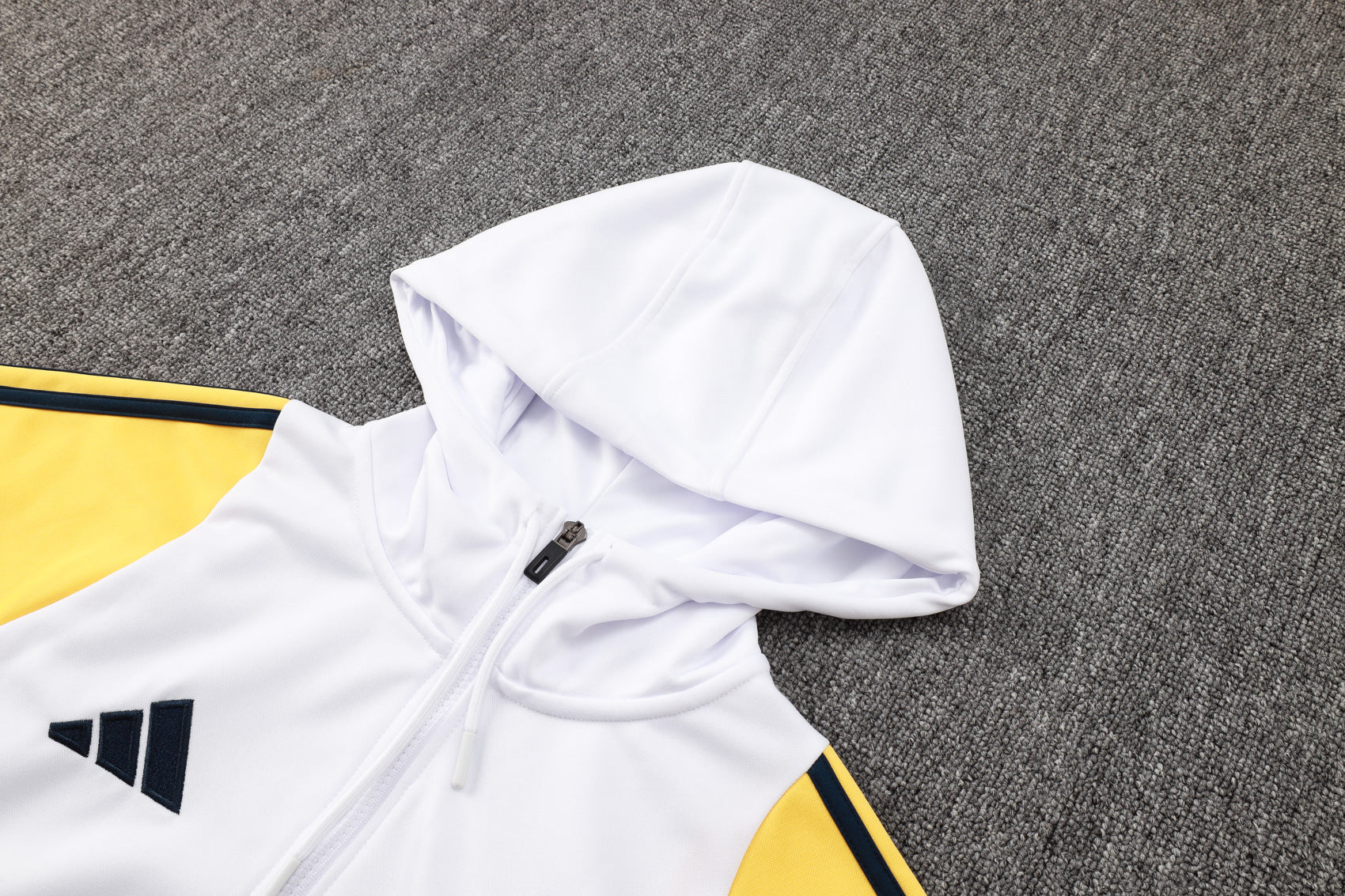 Real White Hooded Tracksuit 2024/2025