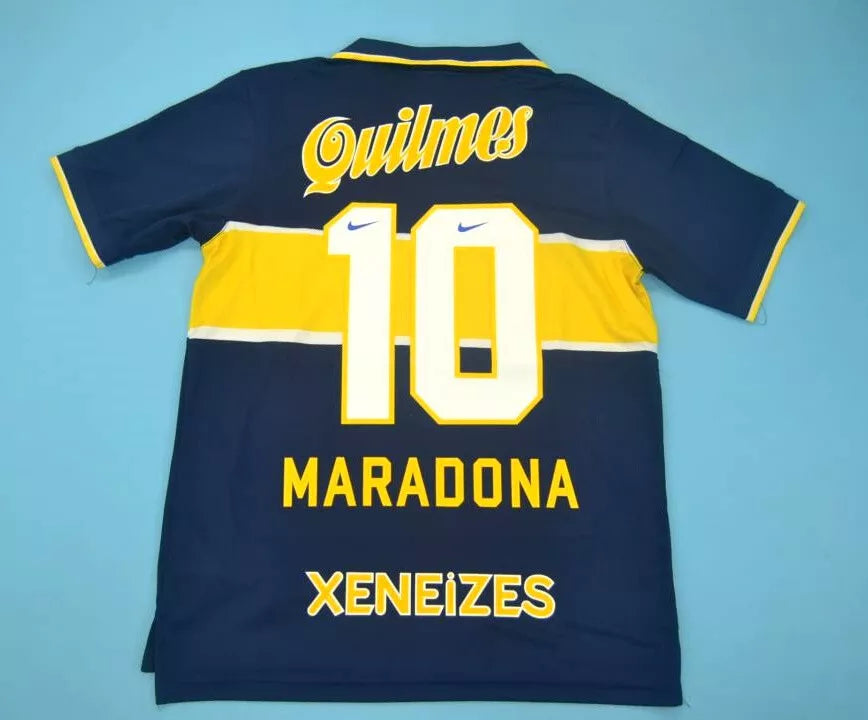 Maillot Boca Junior domicile Maradona 20/21 taille M 2020 / 2021 - Sport & Plein air