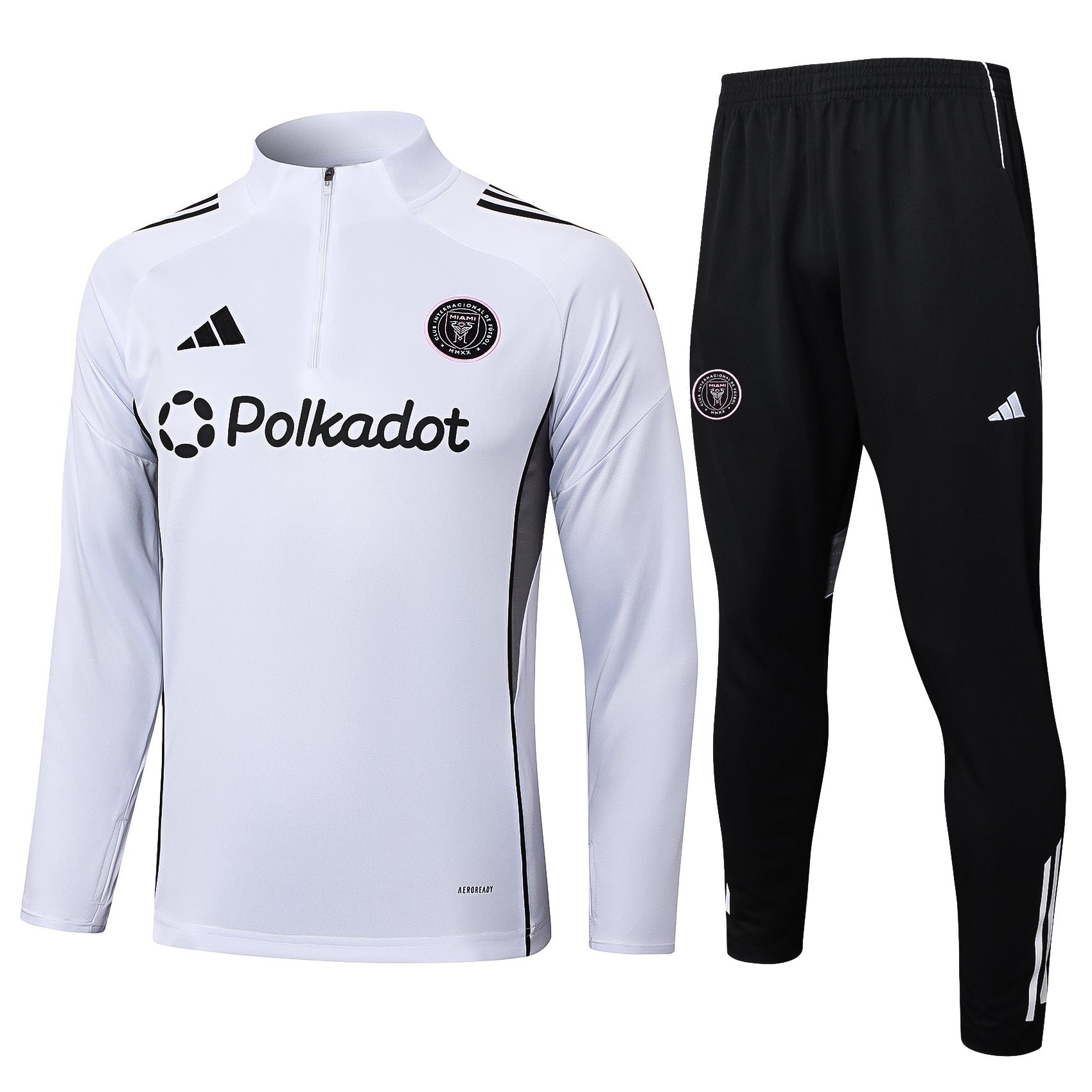 Tuta Inter Miami bianco/nero 2025/26