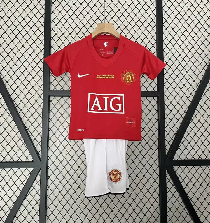 Manchester United Retro 07/08 Bambino