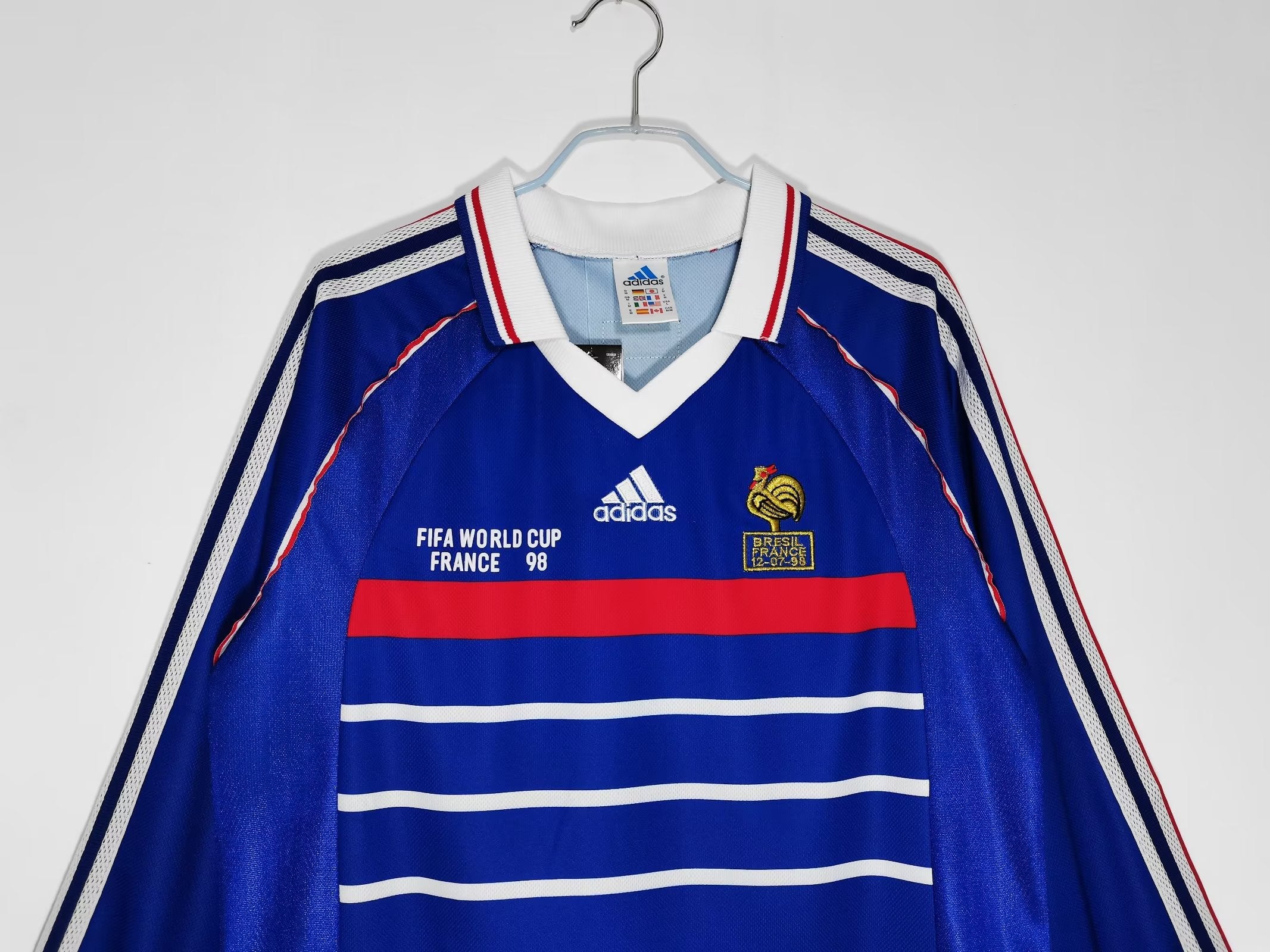 Maglia Francia manica lunga Retro 1998