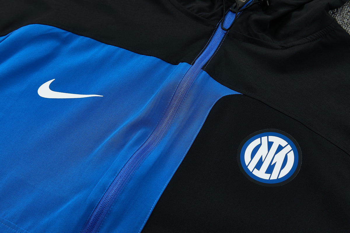 Tuta Inter Zip Intera 2026-27 blu/nero