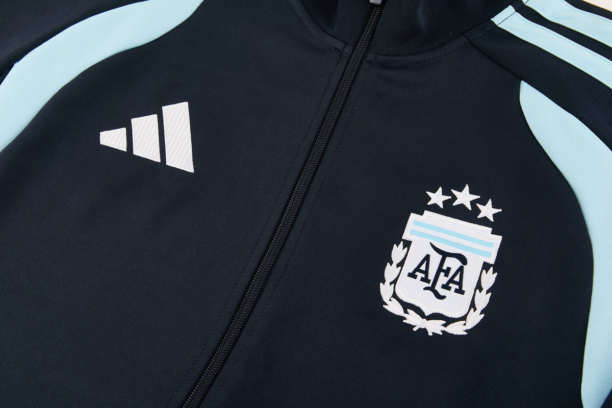 Tuta Argentina zip 26-27 blu e azzurro