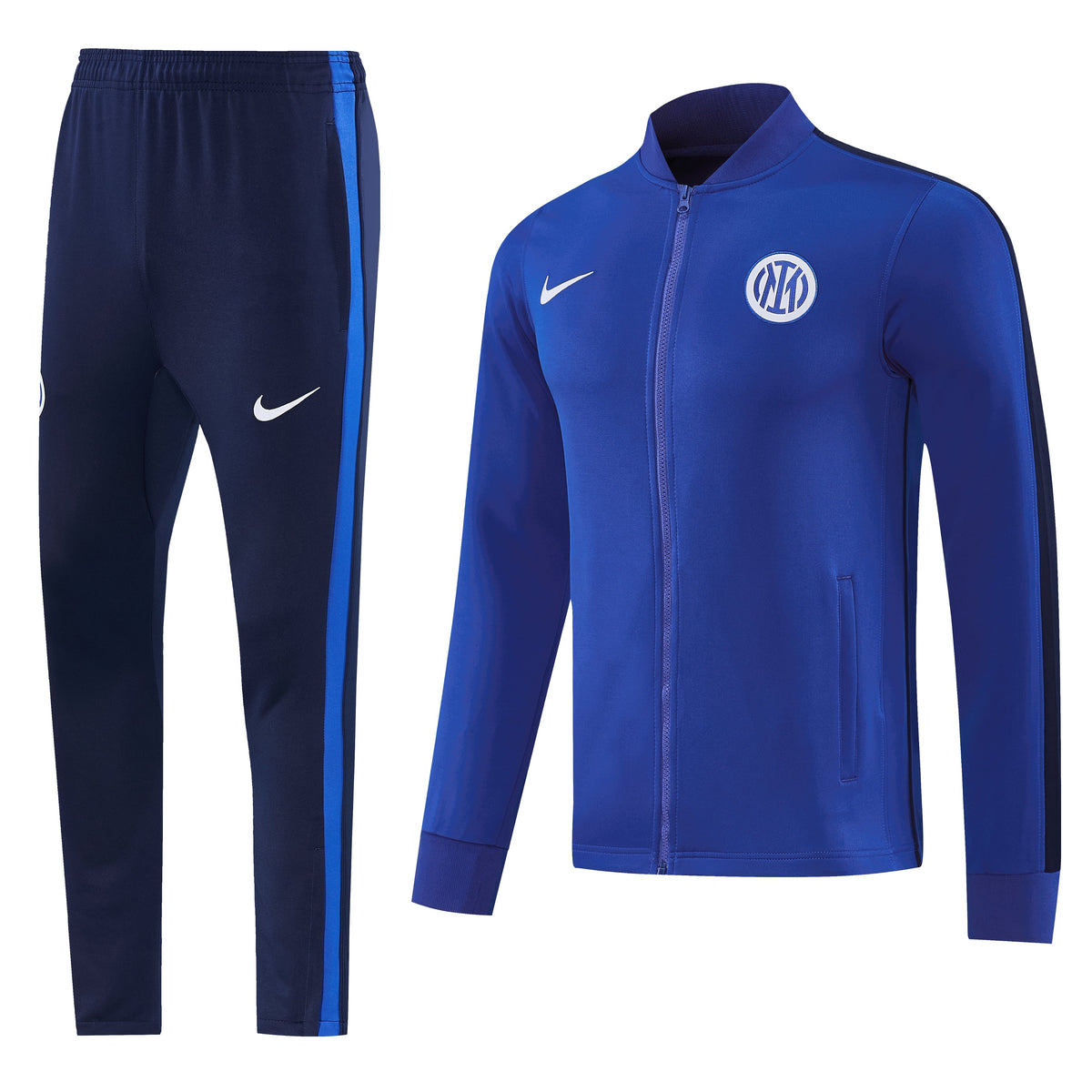 Tuta Inter 2026-27 zip intera blu chiaro