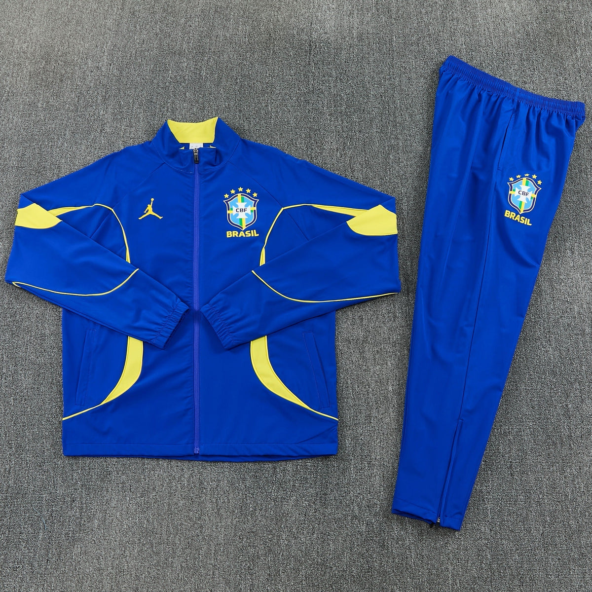 Tuta Brasile blu/giallo 26-27
