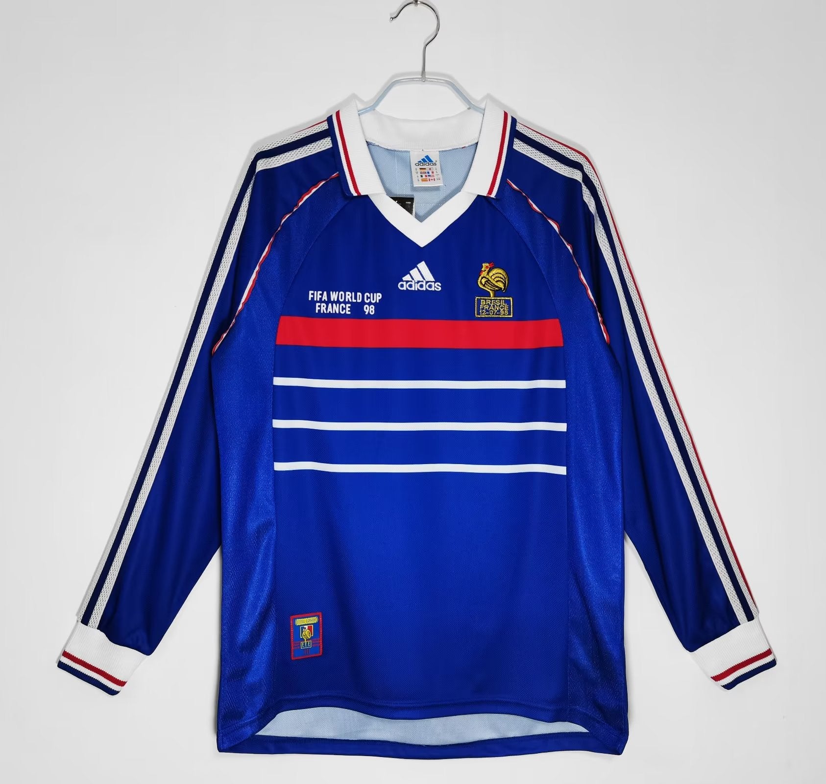 Maglia Francia manica lunga Retro 1998