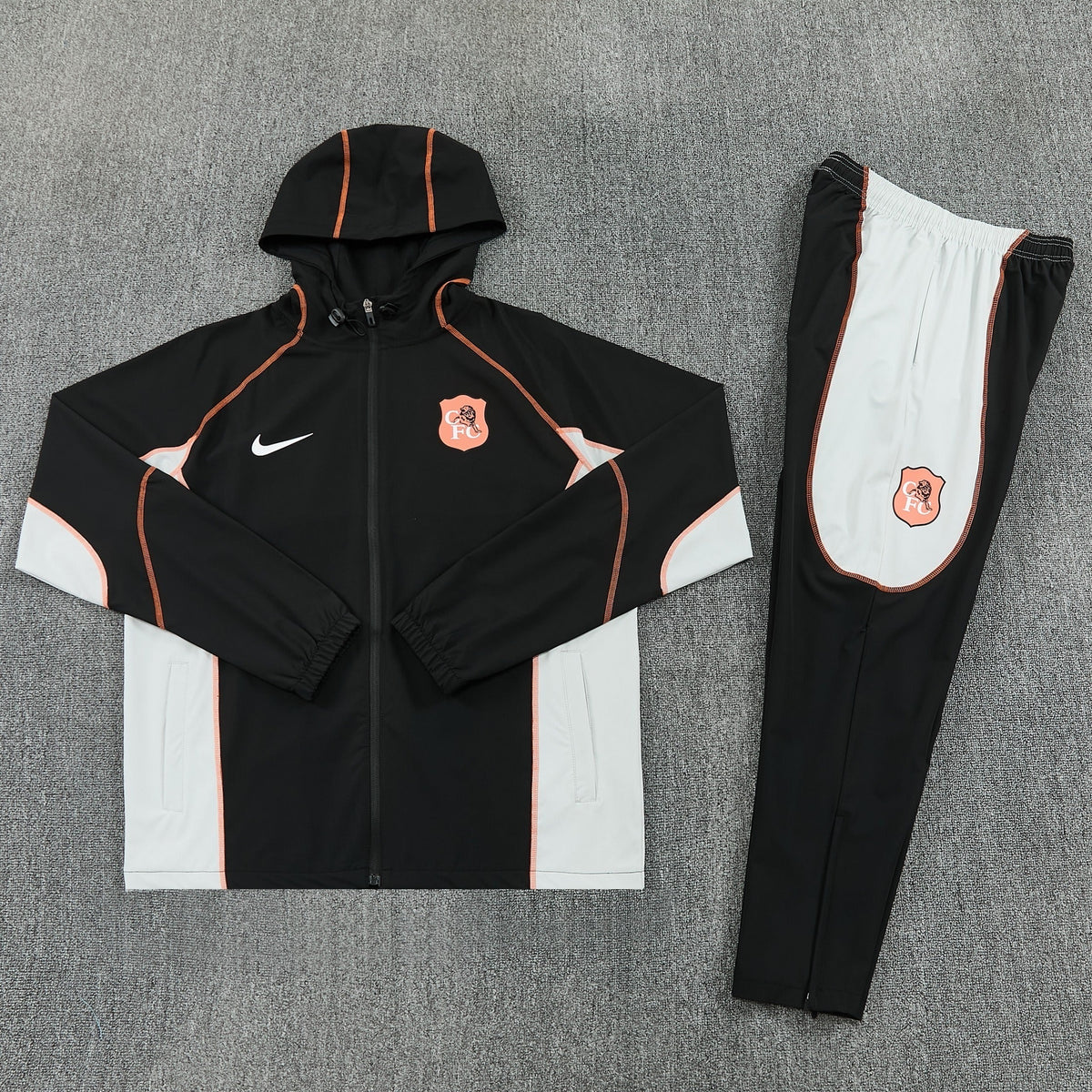 Tuta Chelsea 26-27 bianco/nero