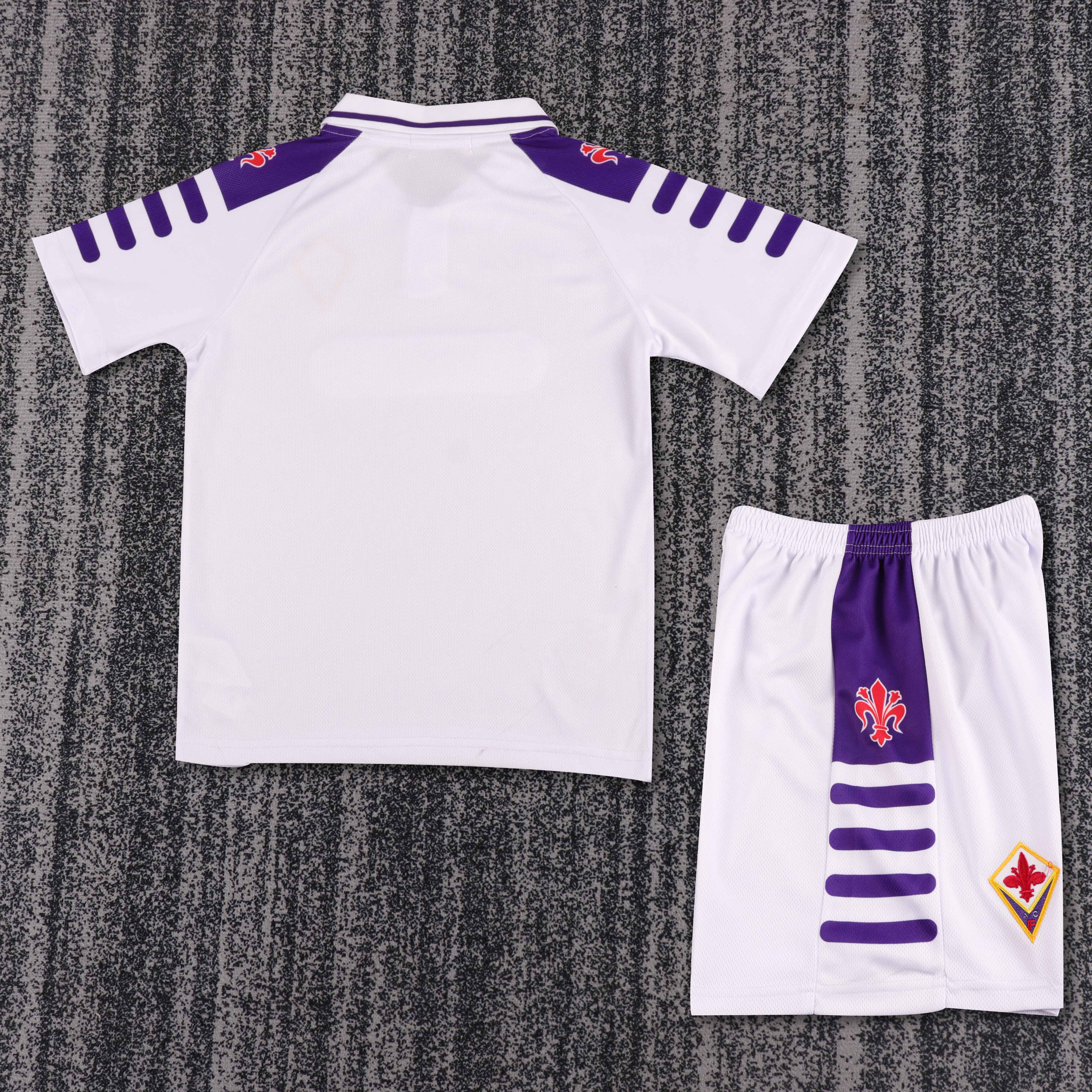 Fiorentina bianca Retro 1998/99 Bambino