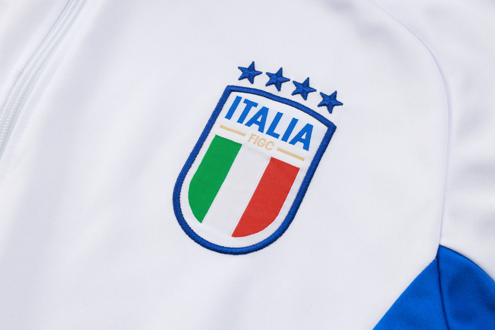 Italy White Tracksuit with Hood 2024/2025