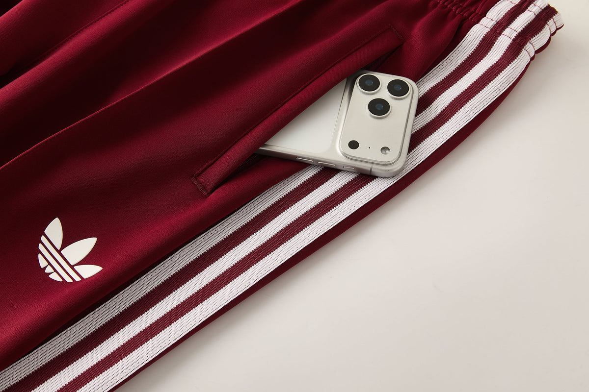 Tuta Spagna zip 26-27 special bordeaux