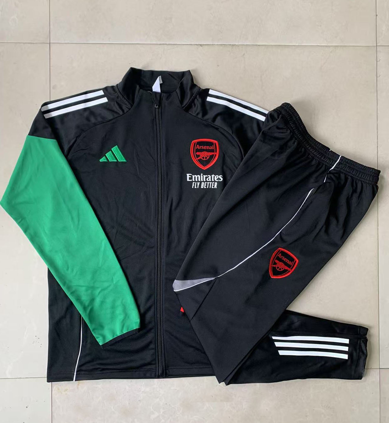 Tuta Arsenal nero 2025/26