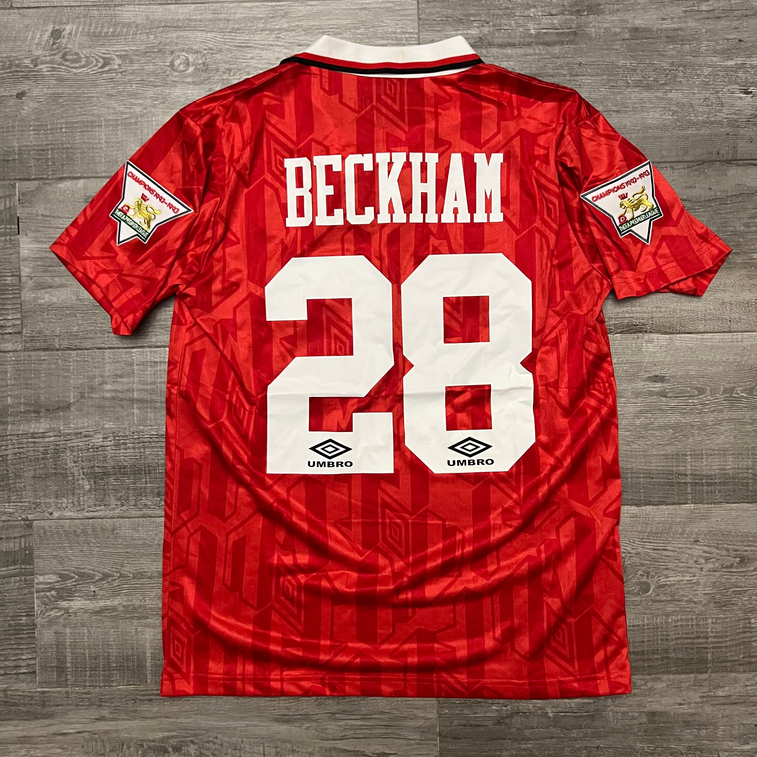 Manchester Uniter - Beckam 1992-1994