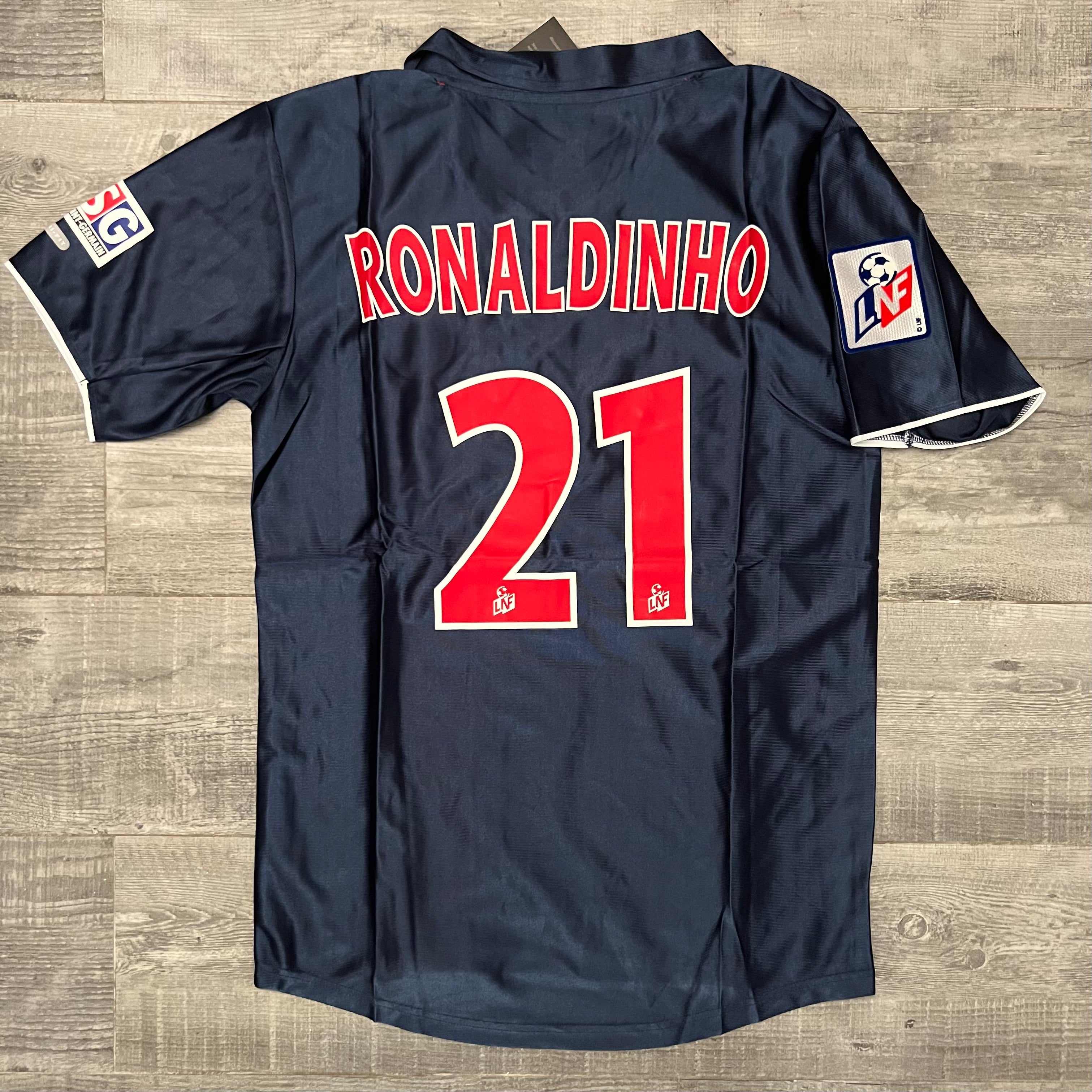 Paris Saint German - Ronaldinho 2001-2002