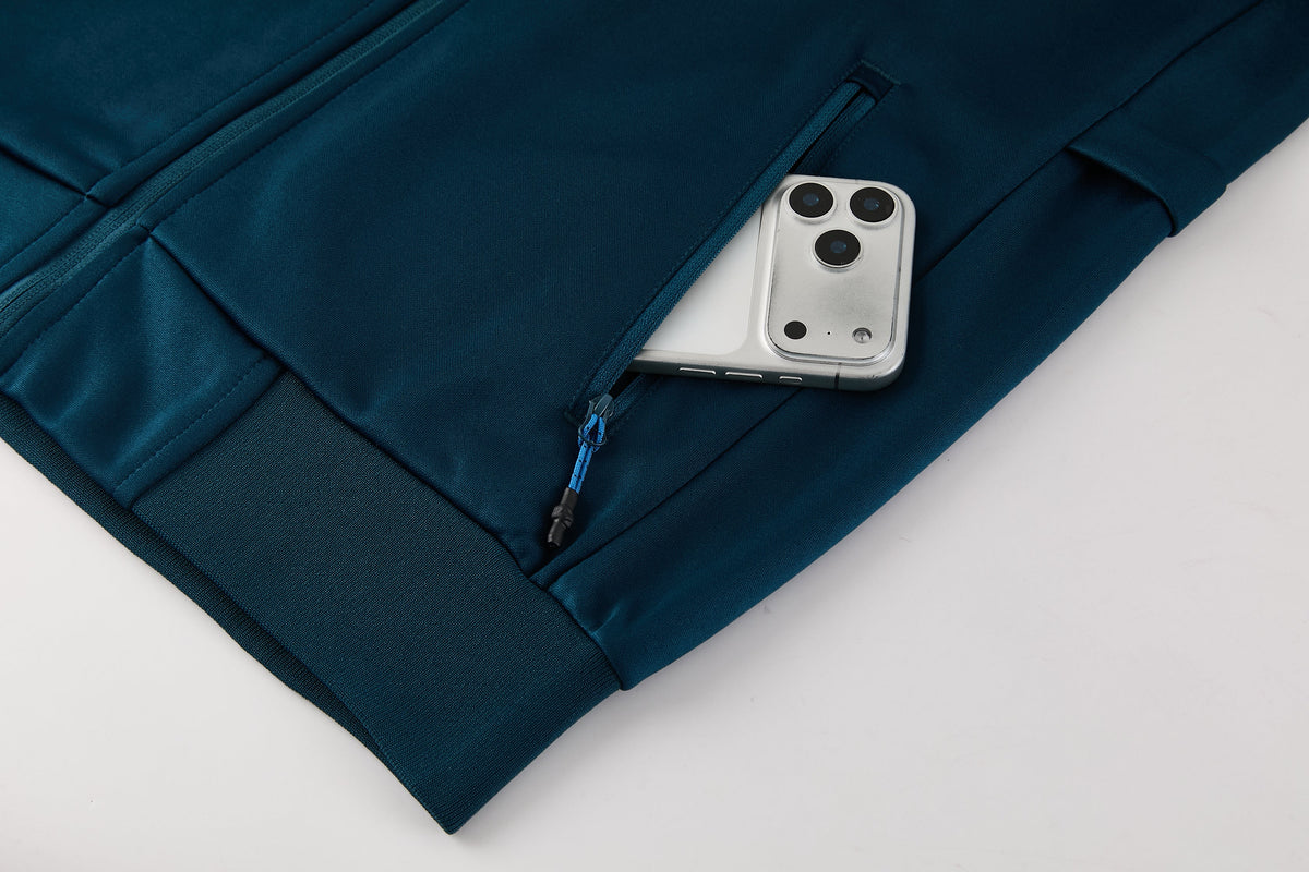 Tuta Napoli Blu Zip Intera 2026-27