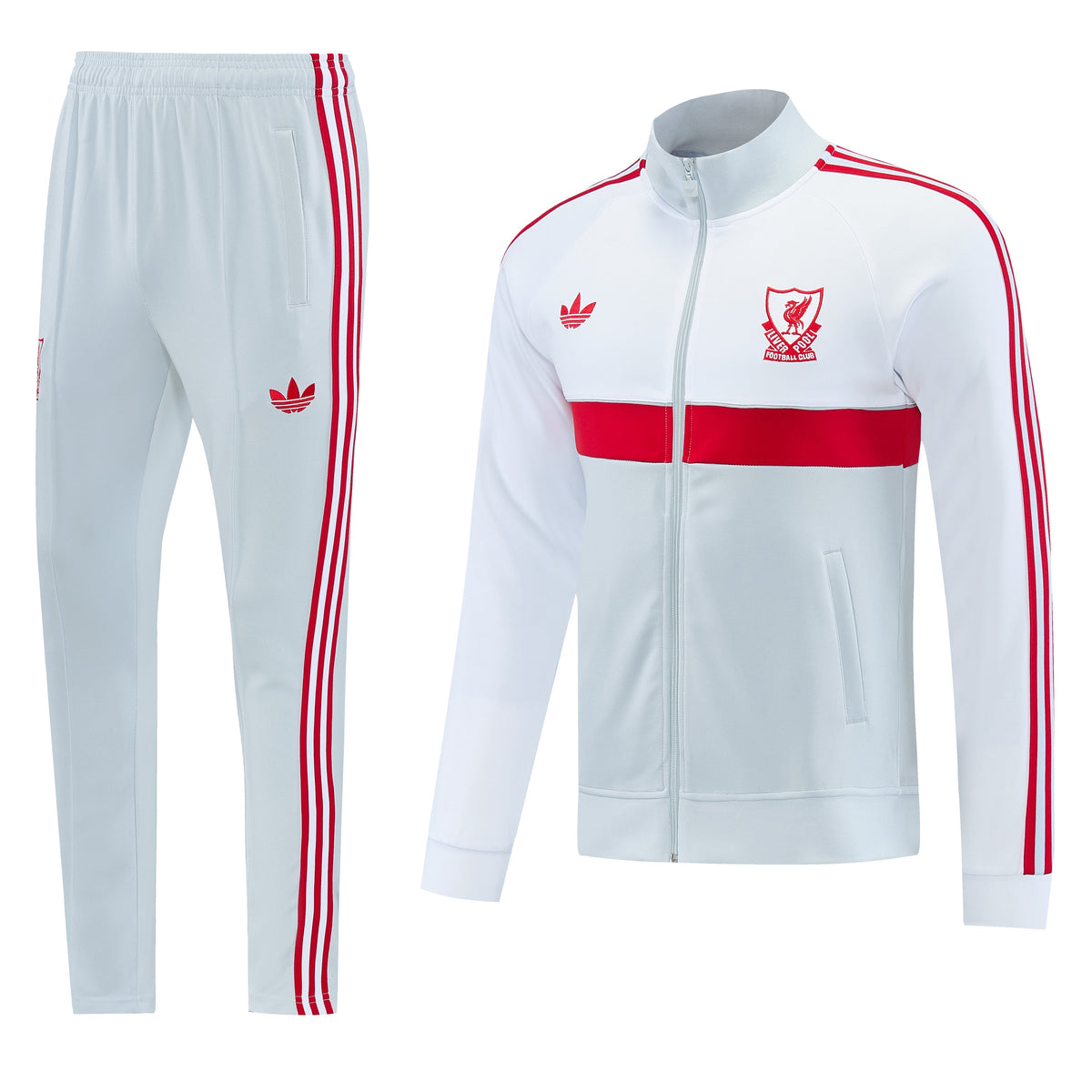 Tuta Liverpool zip 26-27 bianco