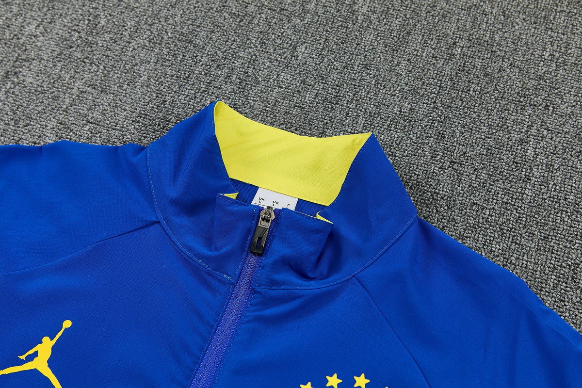 Tuta Brasile blu/giallo 26-27