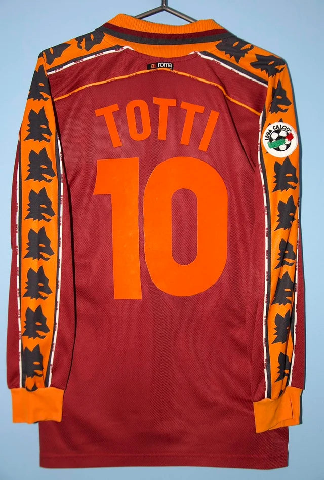 Totti - Roma 1998-1999 manica lunga