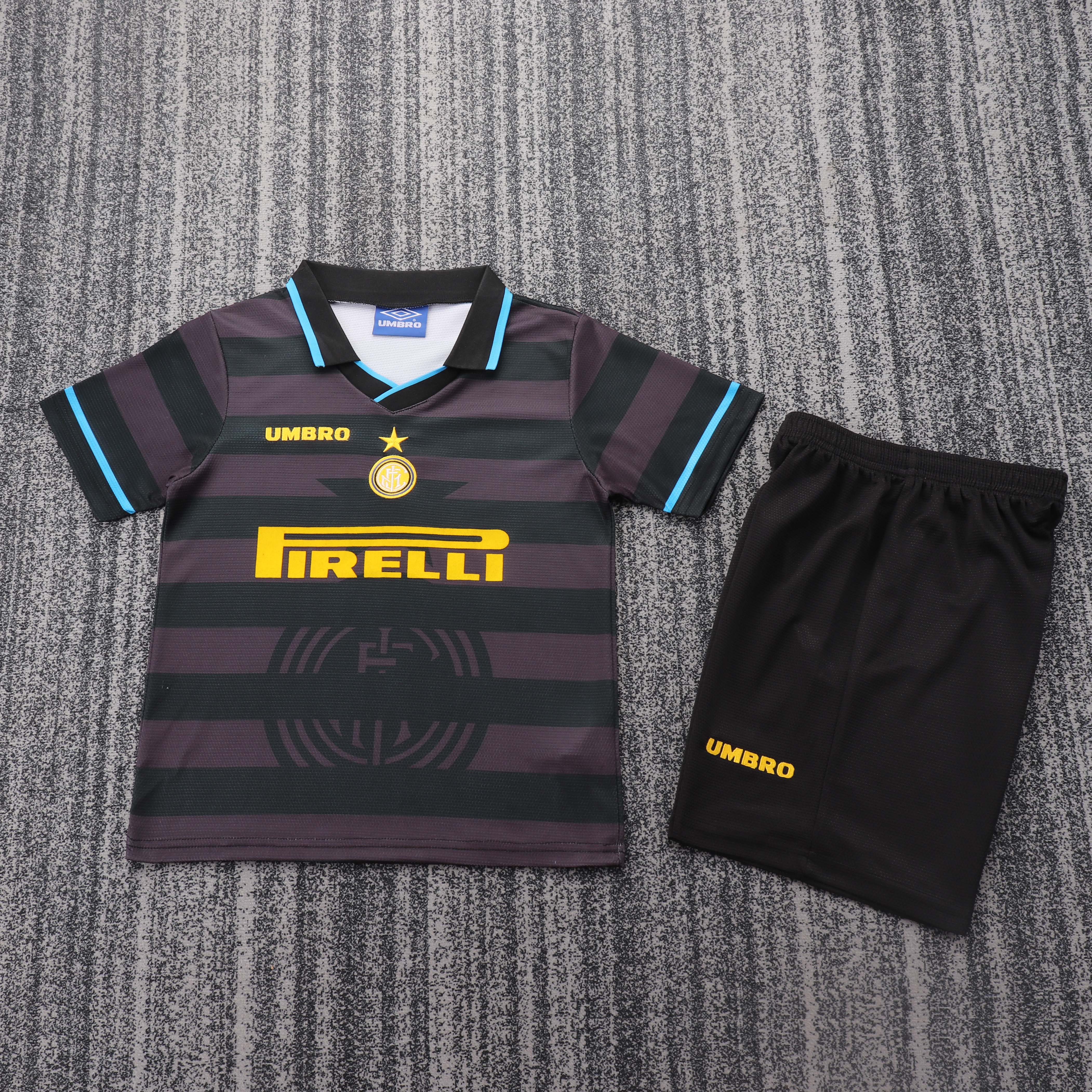 Inter Retro nero 1997/98 Bambino
